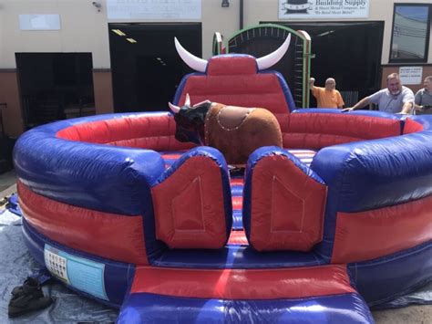 3 YEAR WARRANTY ALL MECHANICAL AND ELECTRICAL PARTS COVERED CUSTOM INFLATABLE MATTRESSES CUSTOMIZE IT FOR NO EXTRA CHARGE AS REAL AS IT GETS KNOWN FOR OUR REALISTIC DESIGNS. . El toro mechanical bull for sale